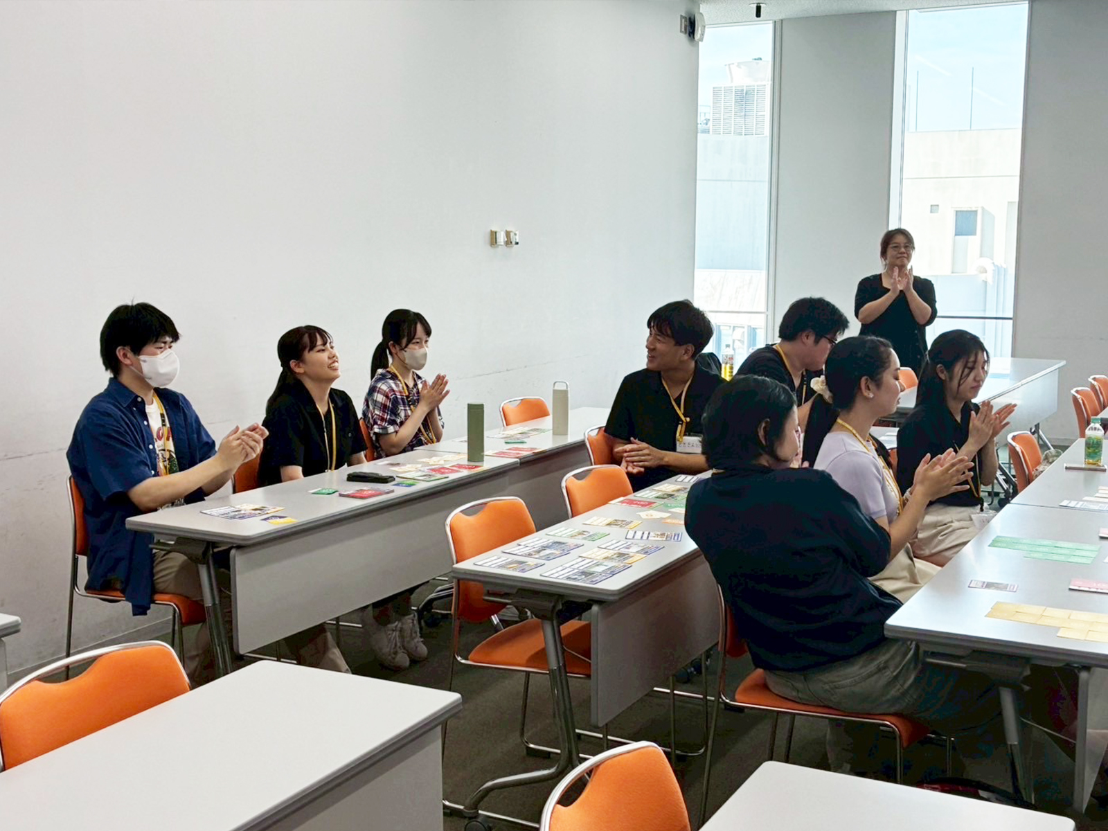 2030 SDGsカードゲーム ゲーム進行の様子